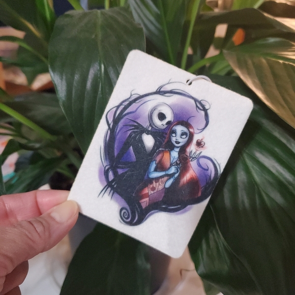 Jack & Sally Nightmare Before Christmas Car Air Freshener - Picture 7 of 7